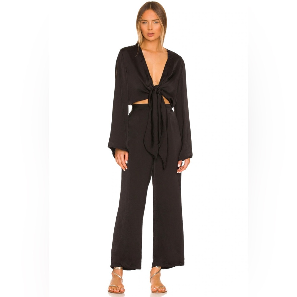x REVOLVE Pluto Jumpsuit in Black